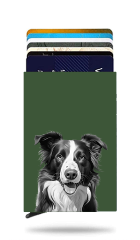 Border Collie Wallet